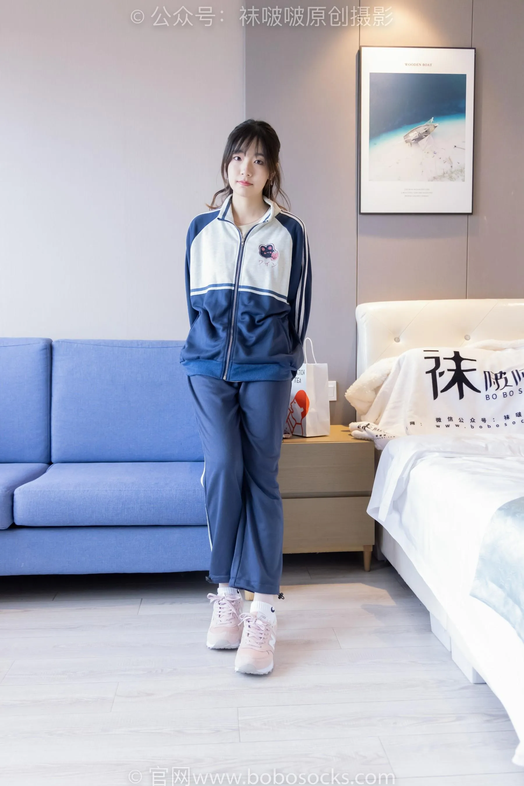 [BoBoSocks袜啵啵]NO.226 小甜豆-运动鞋、白棉袜、白丝 [87P]插图6